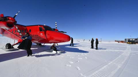 Twin Otter del BAS en SLCECs